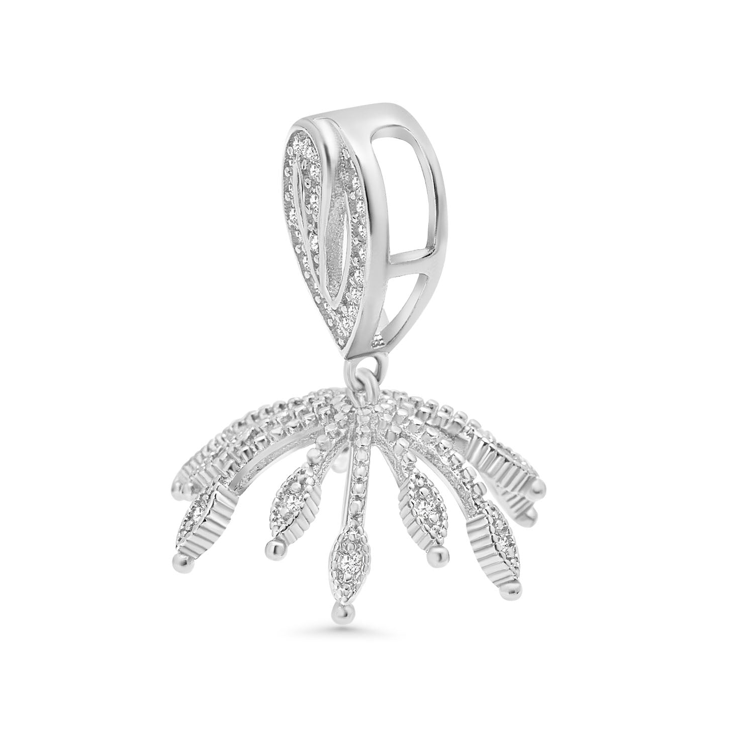 Pendant Clasps 925 Silver for pearl SC76/SC76G