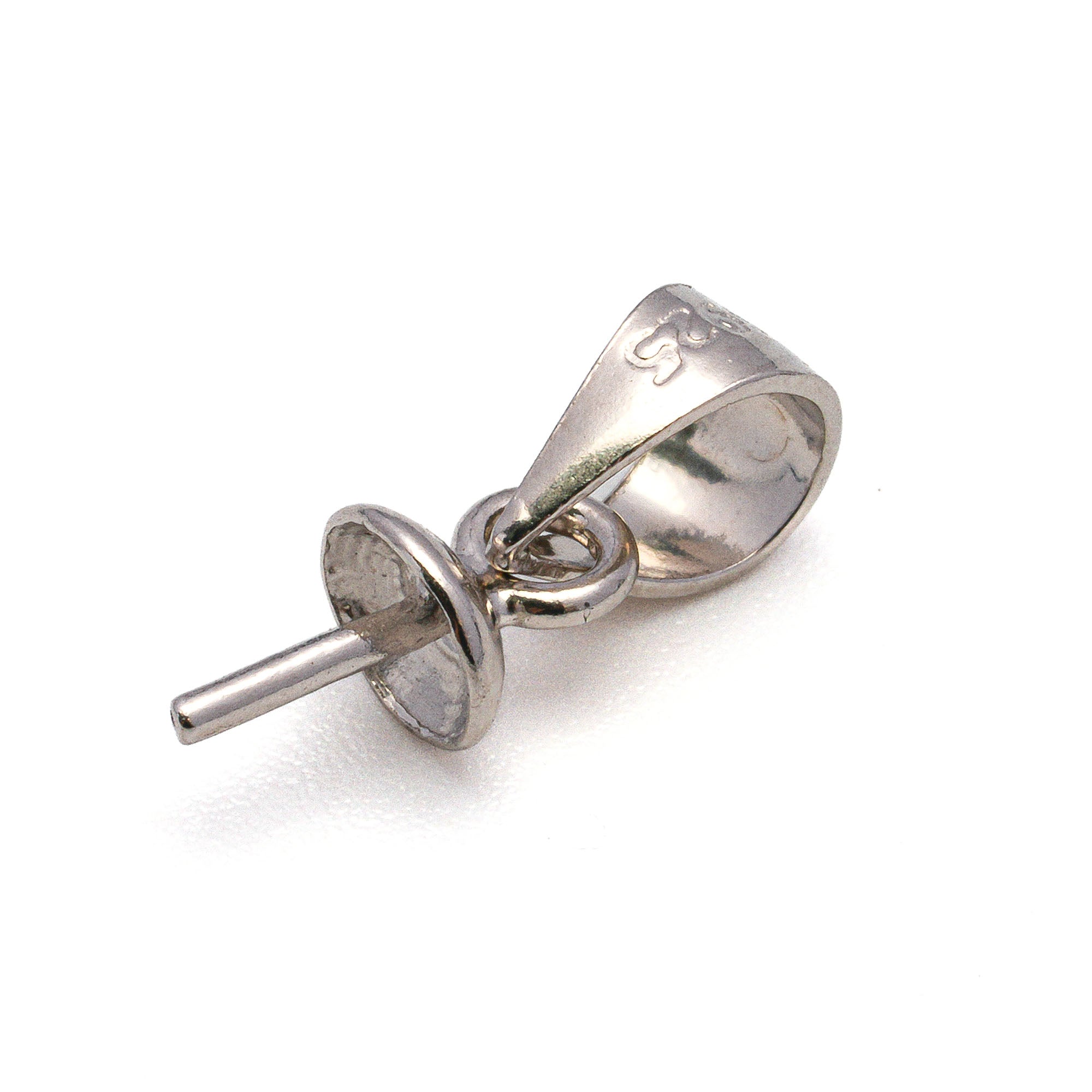 Pendant Clasps 925 Silver for pearl SC04