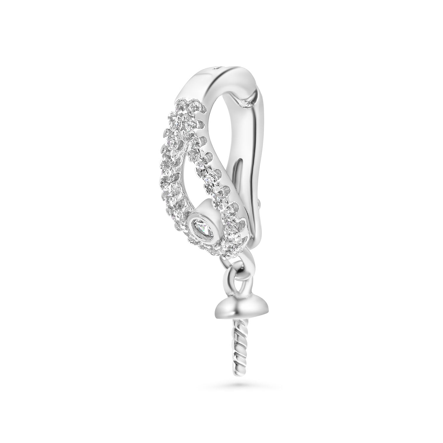 Pendant Clasp 925 Silver for Pearl SC02/SC02G