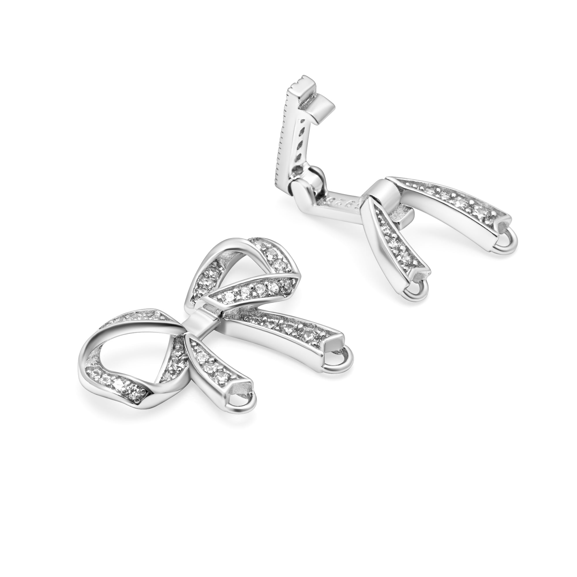 Double Strand Silver Claps for Bracelet/Necklace SC68