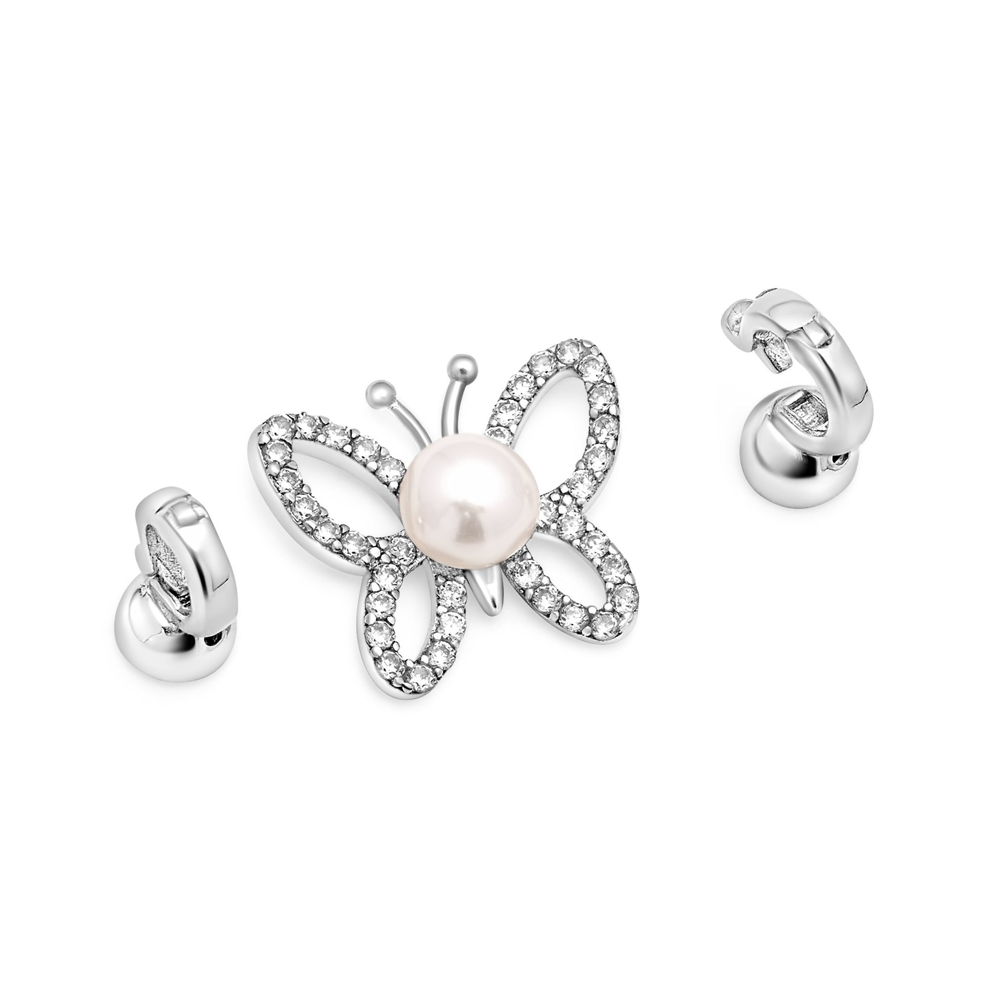 Ball Clasp 925 Silver for Pearl Necklace or Bracelet SC59
