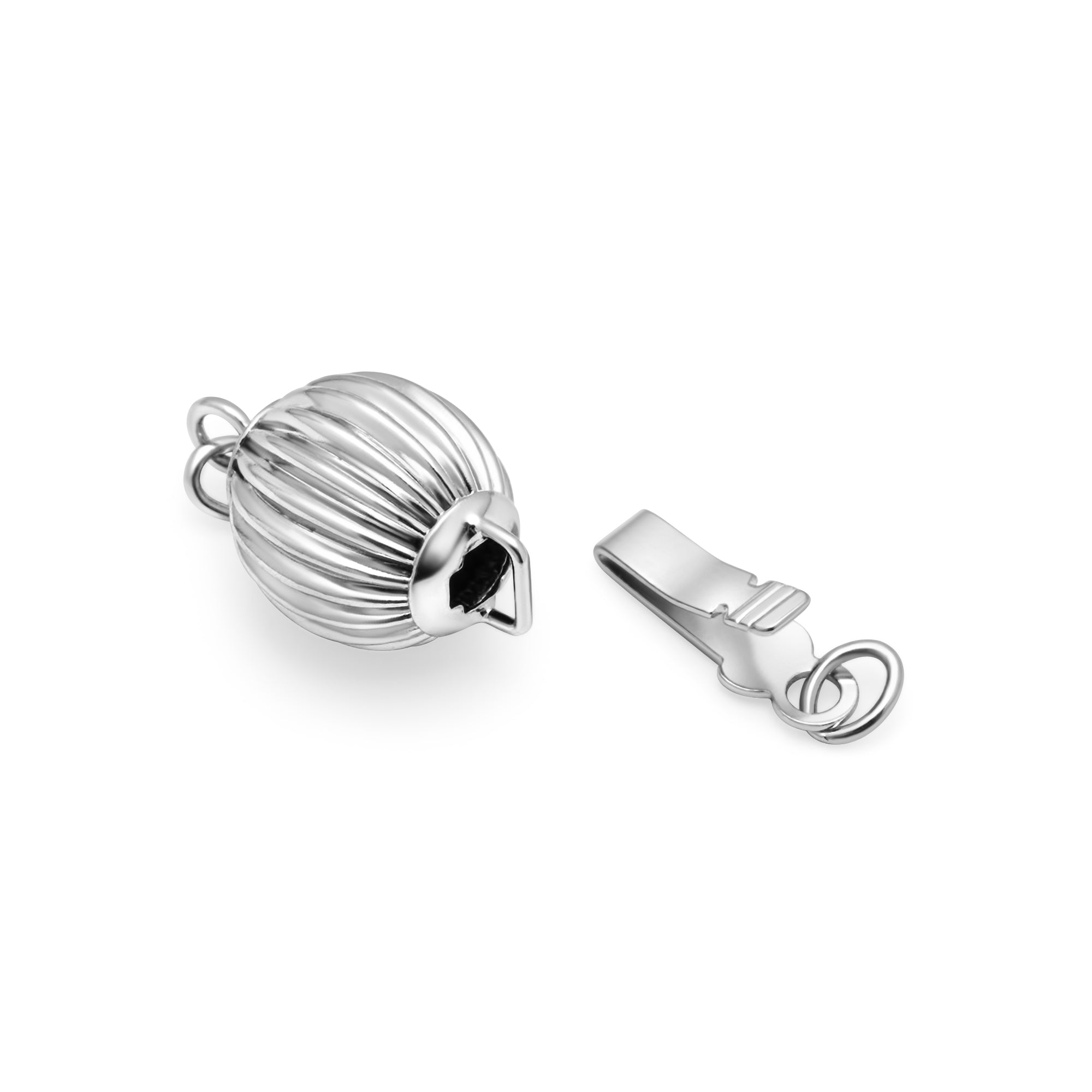 Ball Clasp 925 Silver for Pearl Necklace or Bracelet SC42/SC42G
