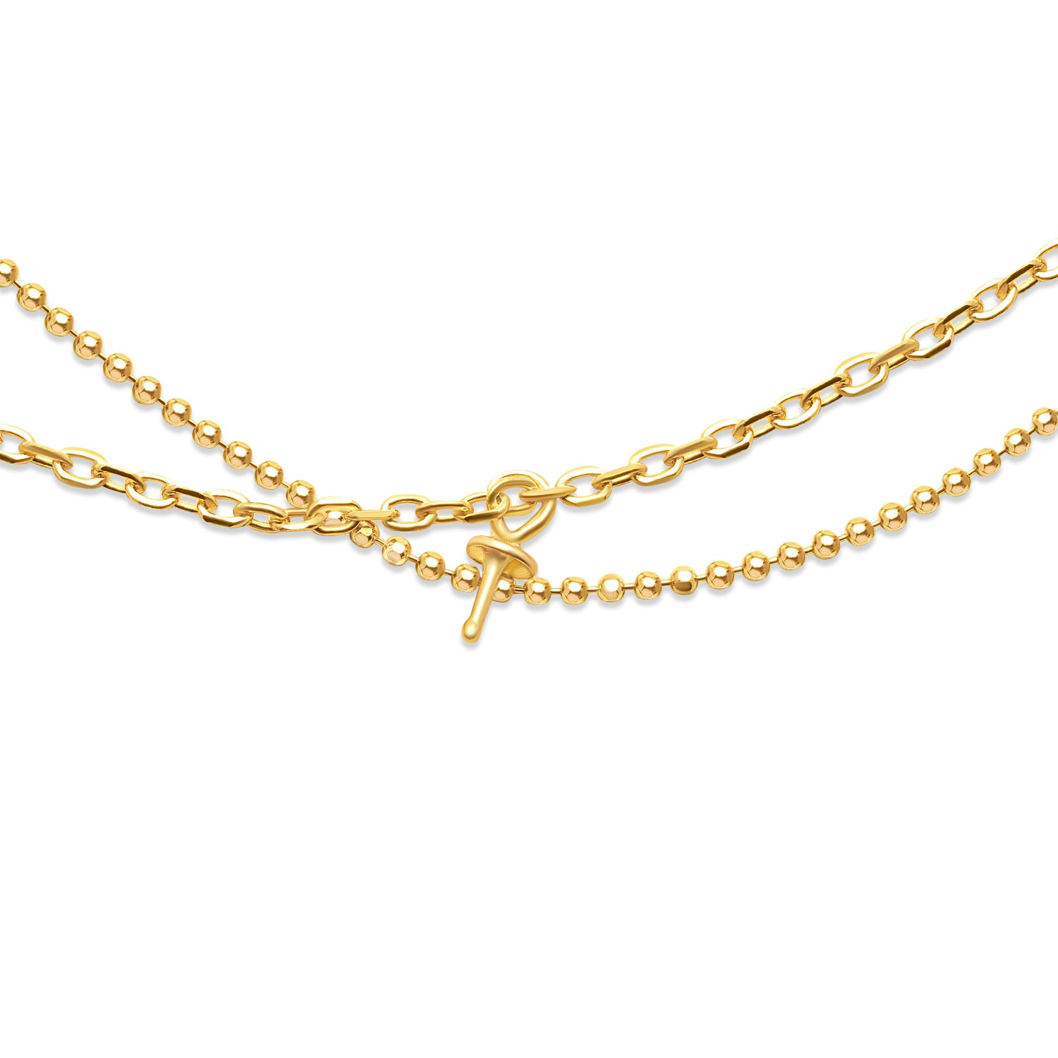 Pendant Chain 925 Silver for pearl SC87