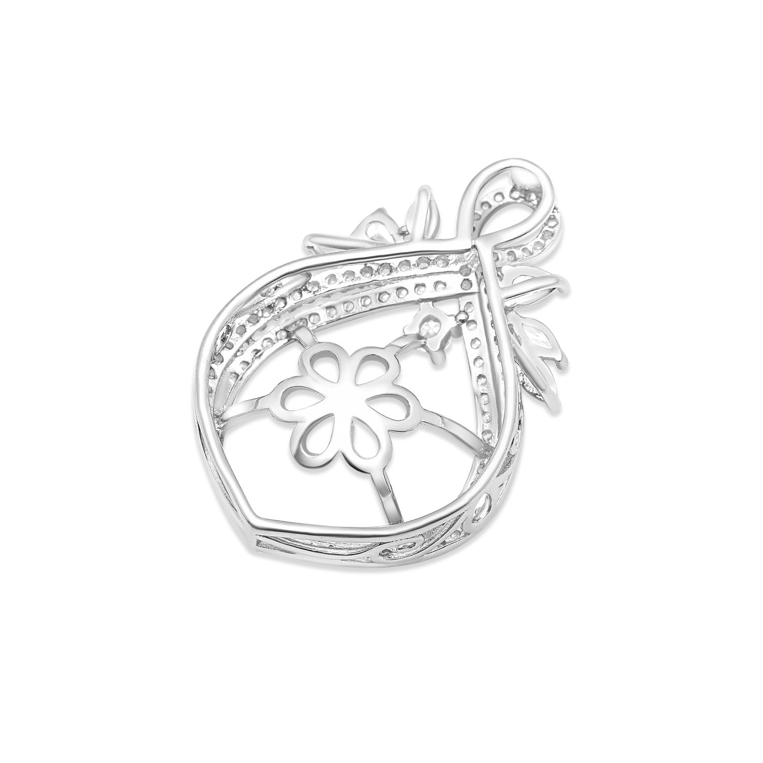 Pendant Clasps 925 Silver for pearl SC115
