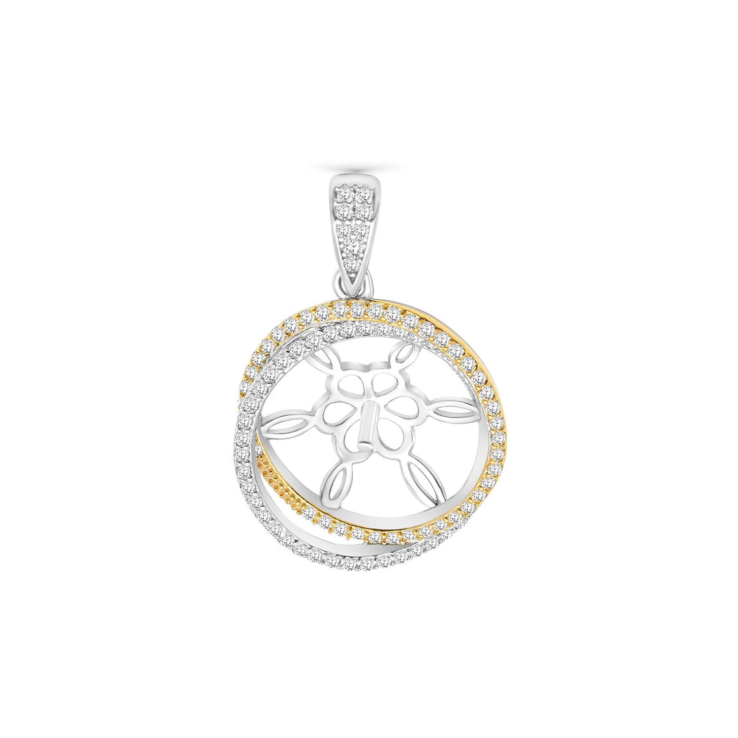 Pendant Clasps 925 Silver for pearl SC111