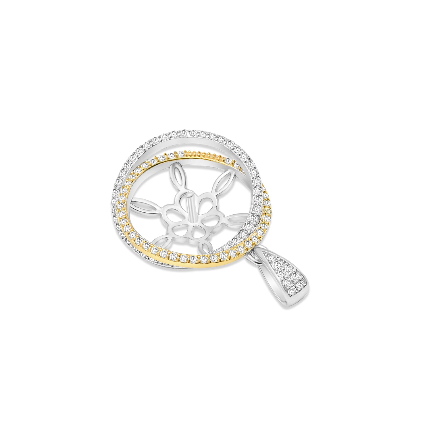 Pendant Clasps 925 Silver for pearl SC111