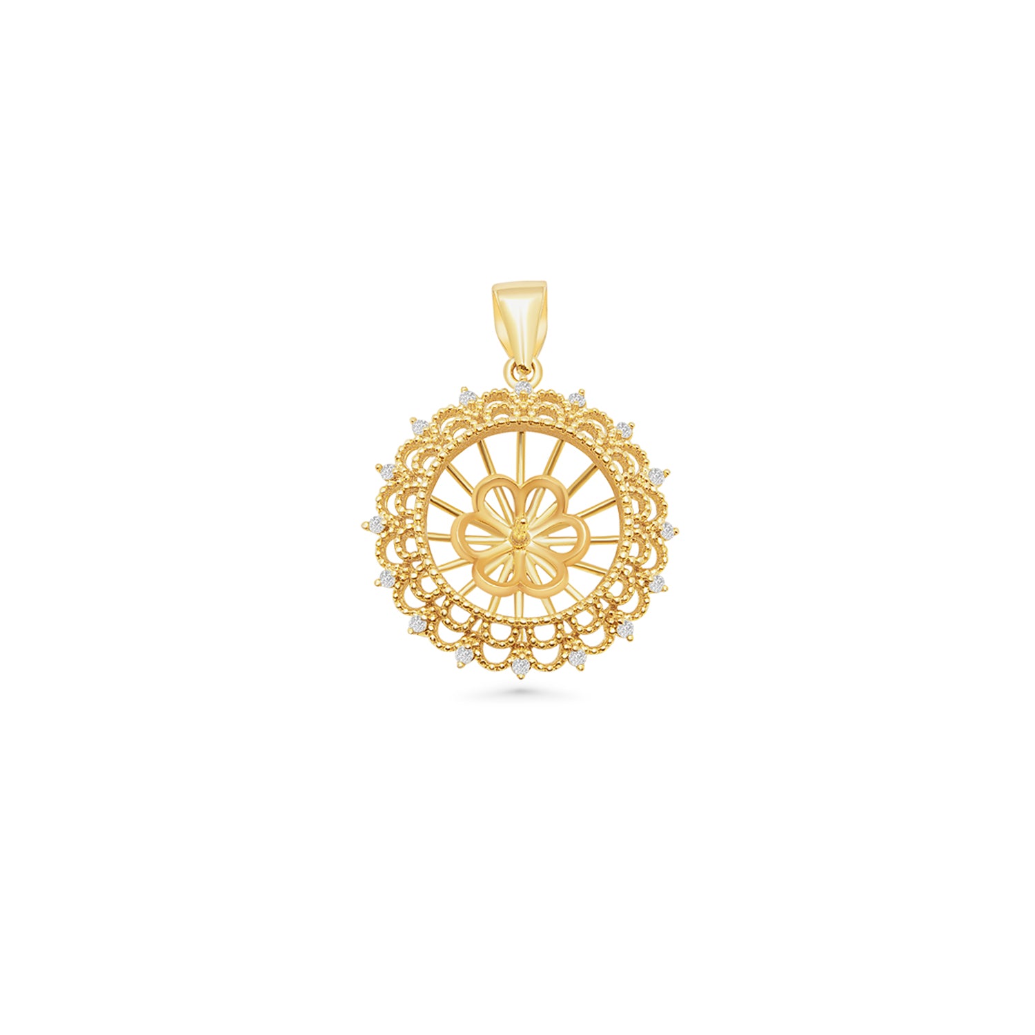 Pendant Clasps 925 Silver for pearl SC112