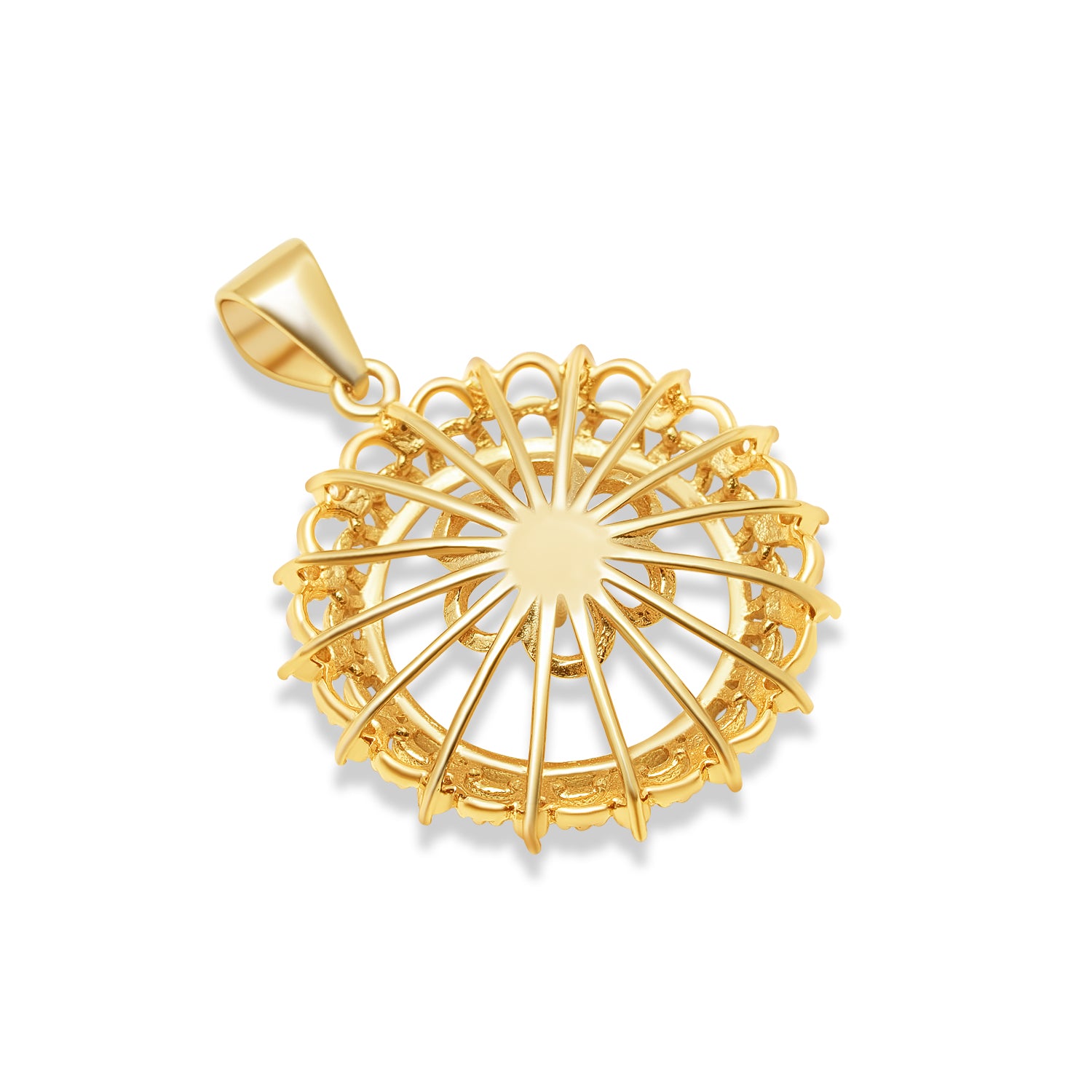 Pendant Clasps 925 Silver for pearl SC112