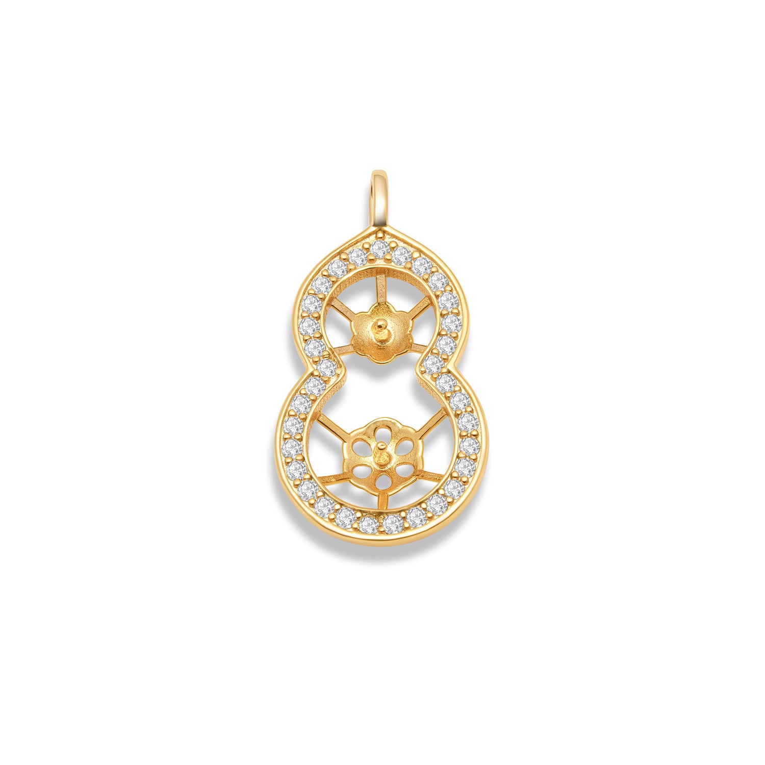 Pendant Clasps 925 Silver for pearl SC113