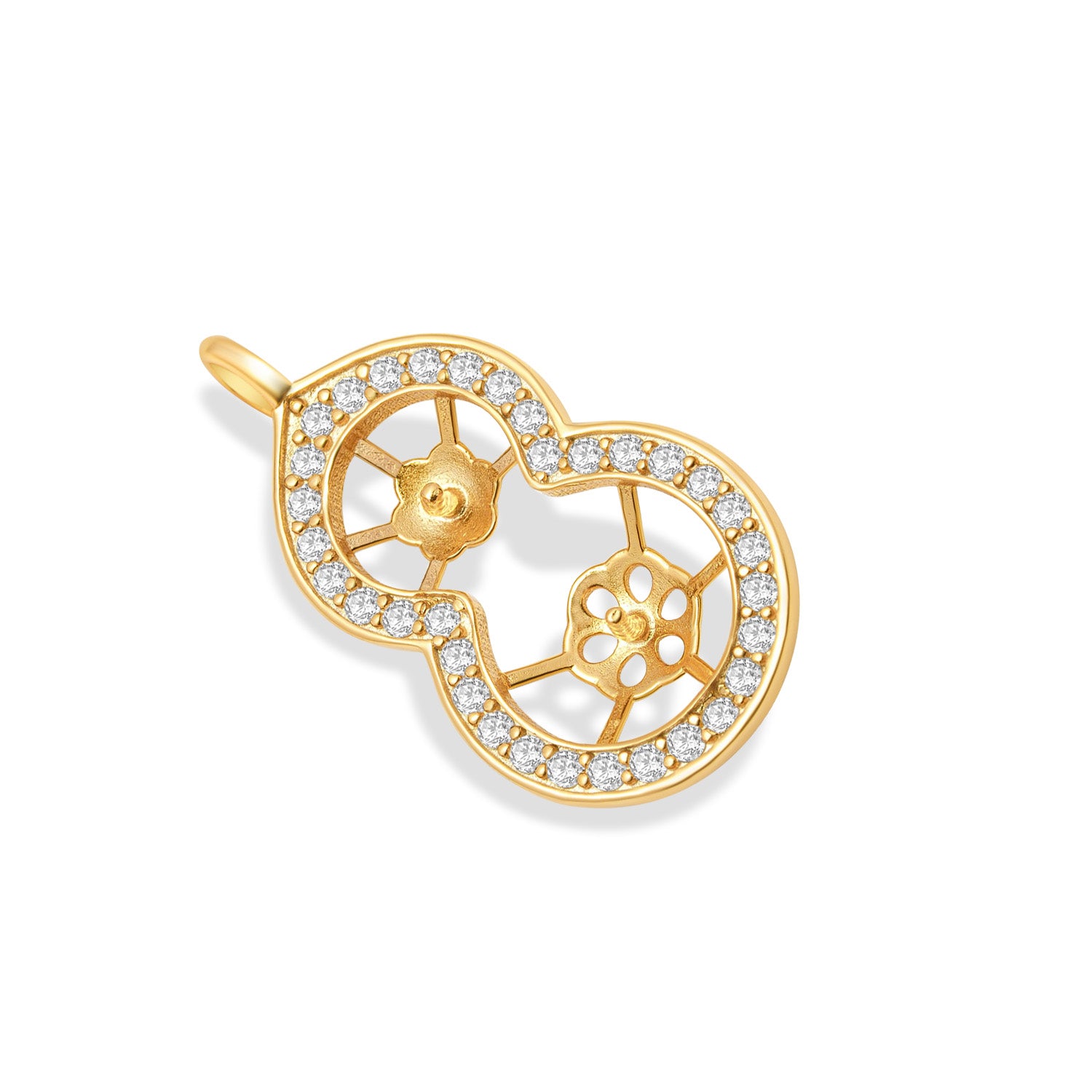 Pendant Clasps 925 Silver for pearl SC113