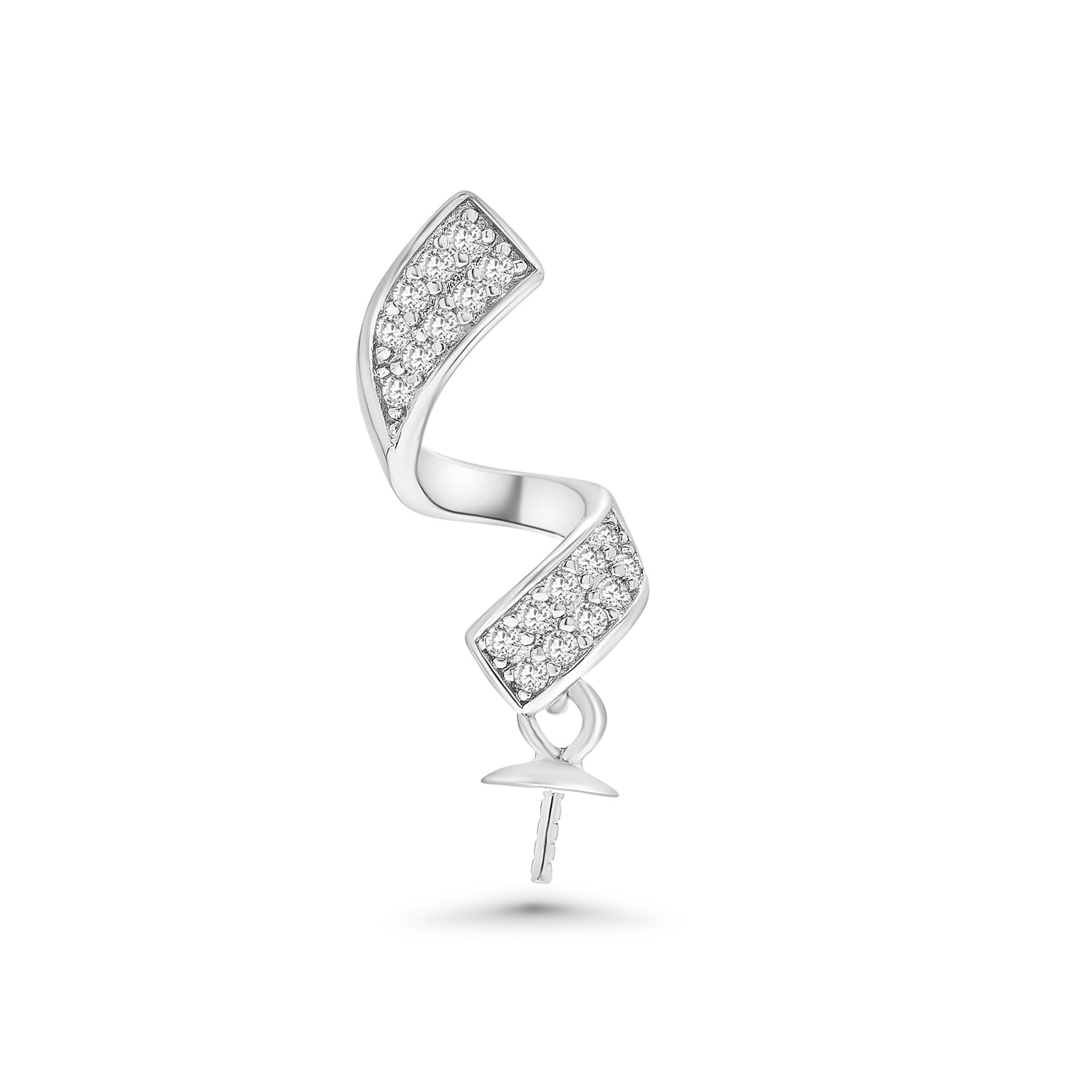 Pendant Clasp 925 Silver for Pearl SC110/SC110G