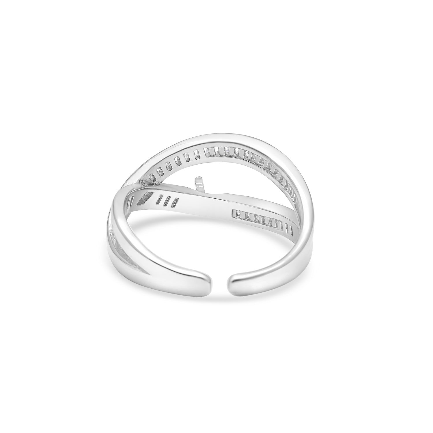 Adjustable Ring 925 Silver for pearl SC119