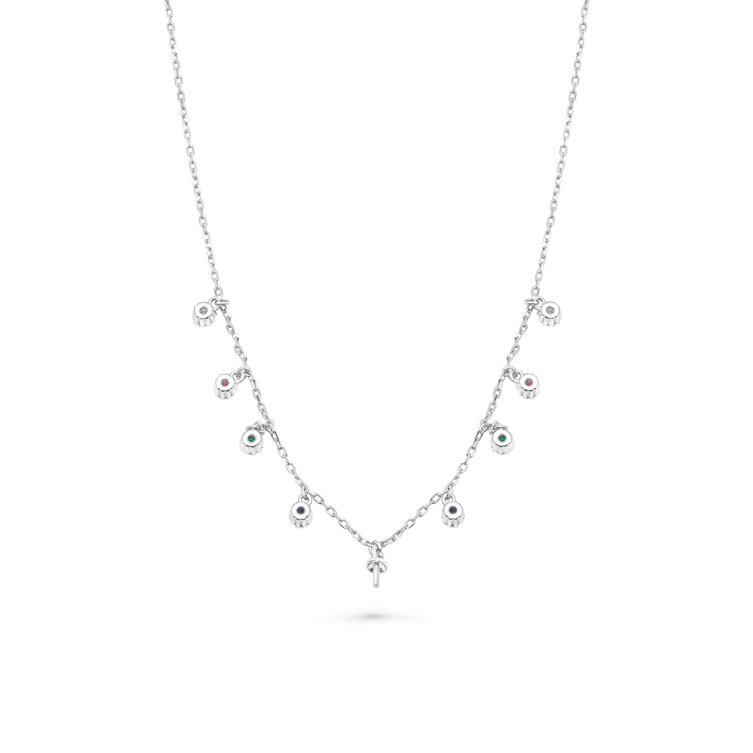 Pendant Chain 925 Silver for pearl SC125