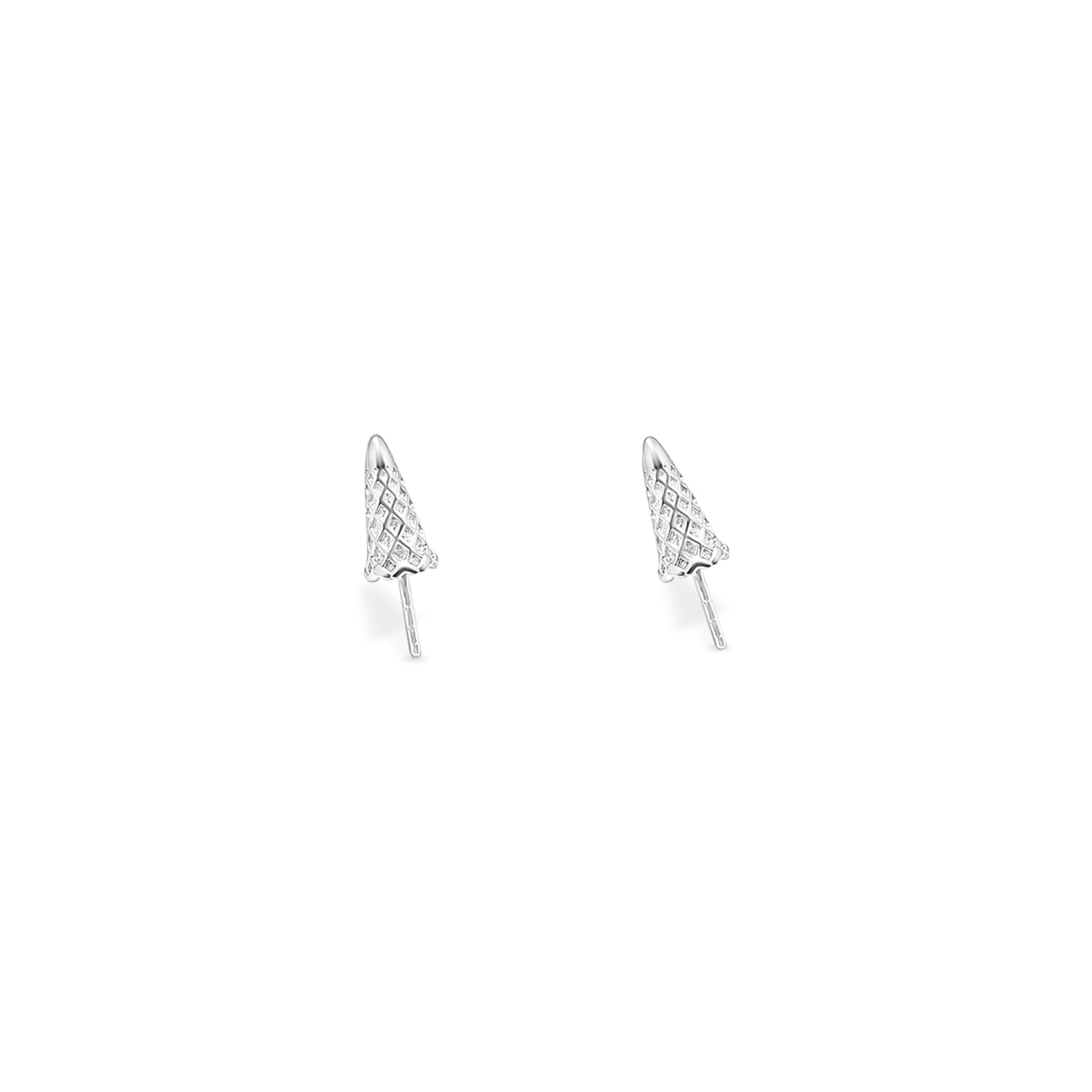 Stud Earring Bails 925 Silver for Pearl SC95/SC95G