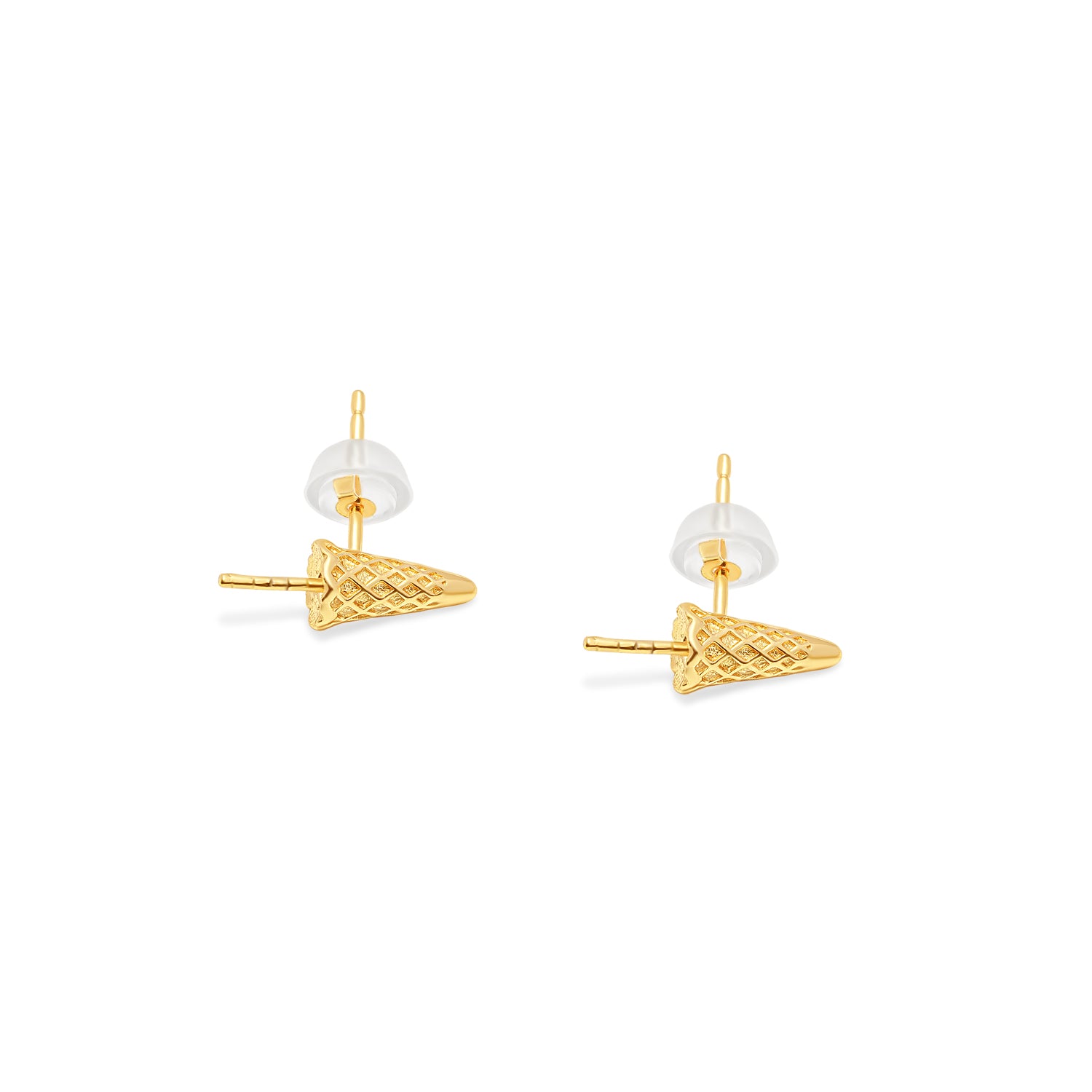 Stud Earring Bails 925 Silver for Pearl SC95/SC95G