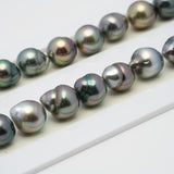 38pcs Multicolor 8-10mm - SB/CL AAA/AA Quality Tahitian Pearl Necklace NL1224