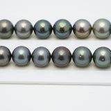 37pcs Multicolor 11-13mm - RSR AA Quality Tahitian Pearl Necklace NL1225
