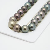 43pcs Multicolor 10mm - RSR AAA/TOP Quality Tahitian Pearl Necklace NL1290