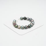 15pcs Multicolor 10-11mm - SB AAA/AA Quality Tahitian Pearl Bracelet BR1714