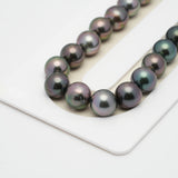 49pcs Peacock Mix 8-9mm - SR/NR AAA/AA Quality Tahitian Pearl Necklace NL1214