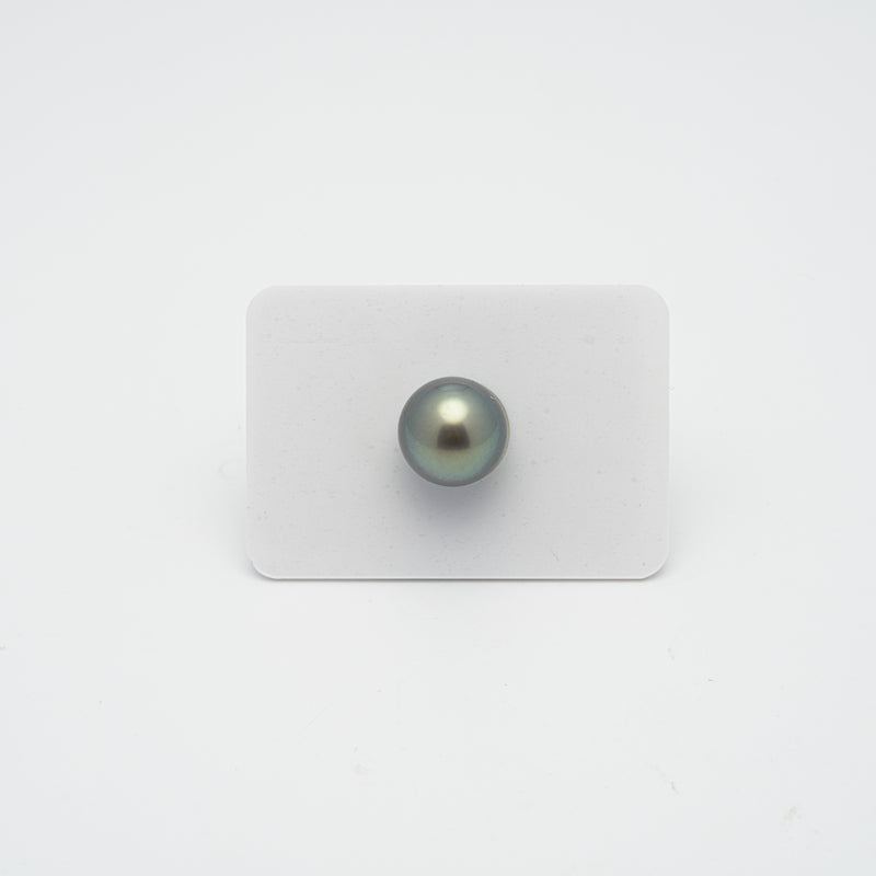 1pcs Green 12.6mm - RSR AAA/AA Quality Tahitian Pearl Single LP1601 A87