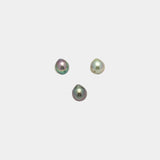 3pcs Peacock Mix 9.7-10.3mm - SB/DR AAA Quality Tahitian Pearl Trio Set ER1306