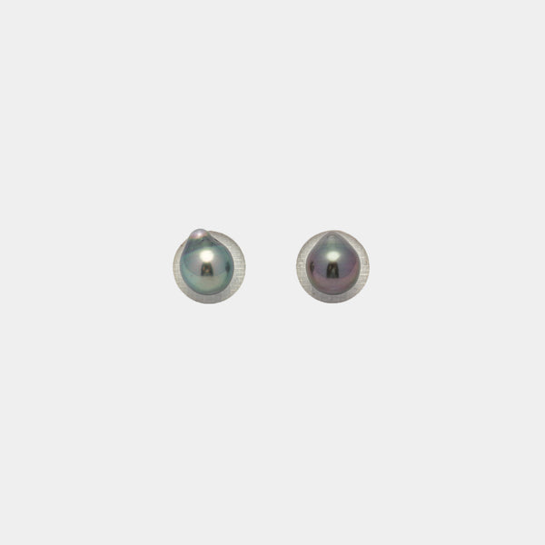 2pcs Multicolor 9-9.1mm - SB AAA Quality Tahitian Pearl Pair ER1314