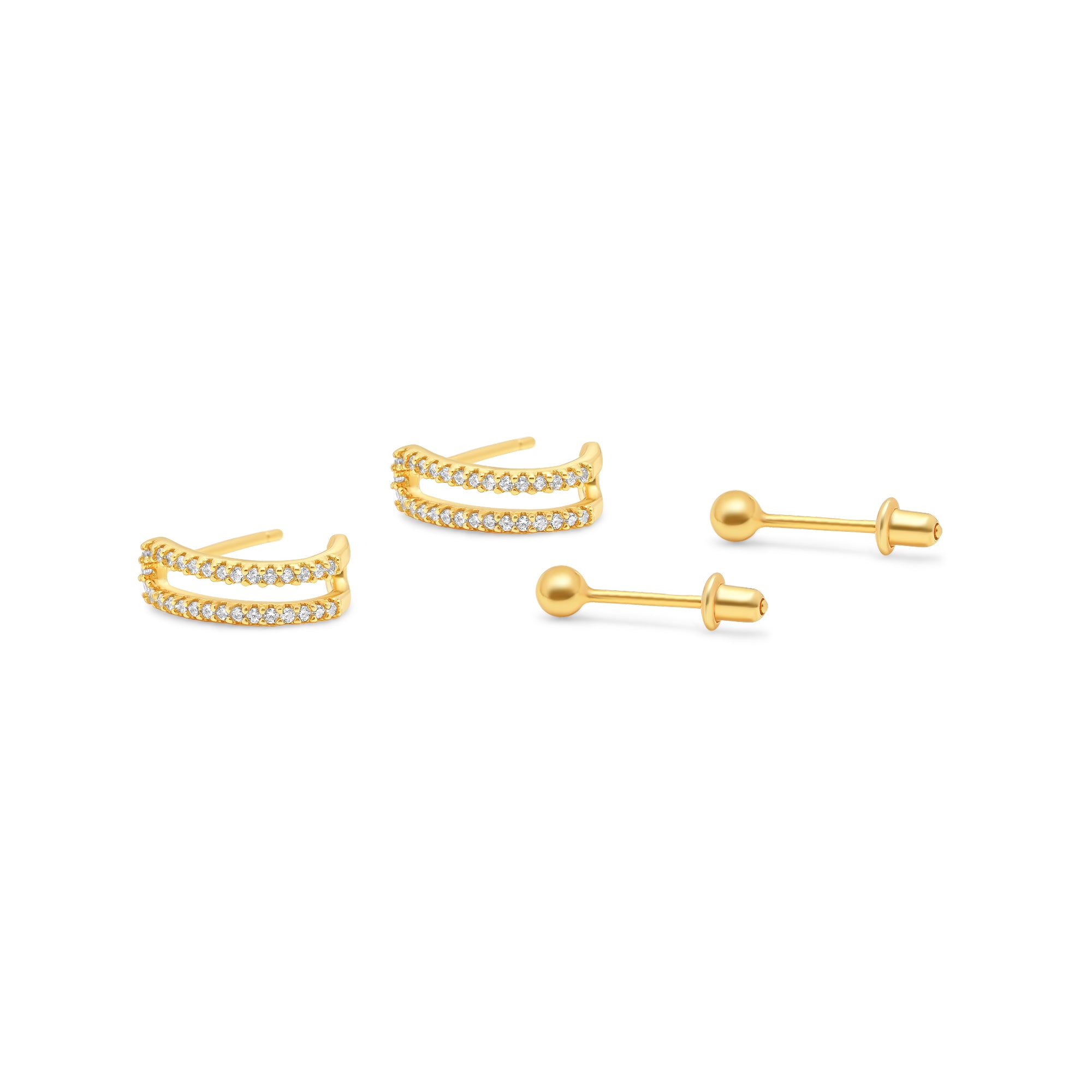 Dangle Earring Bails 925 Silver for Pearl SC104/SC104G