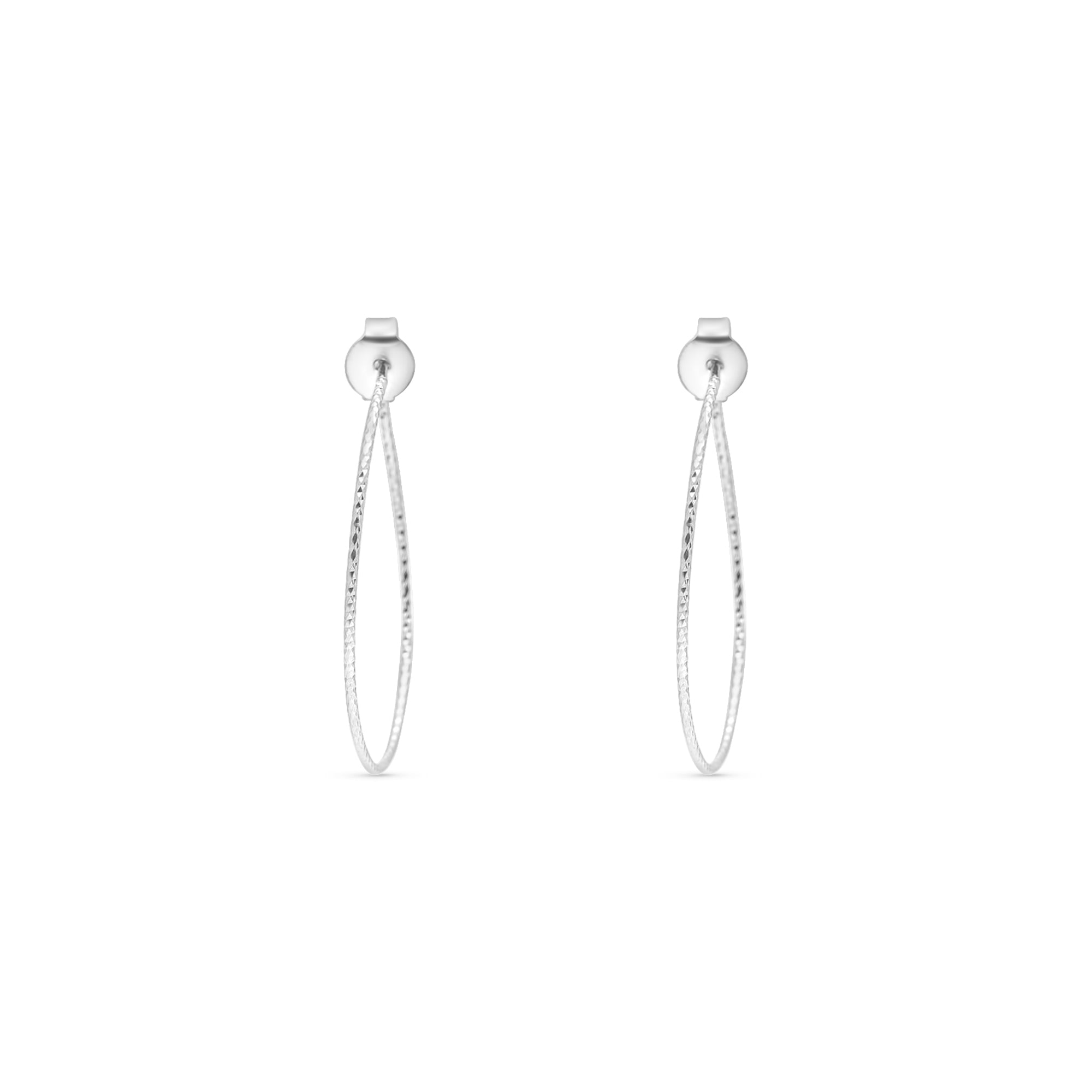 Earring Dangle Clasp 925 Silver for Pearl SC139/SC139G