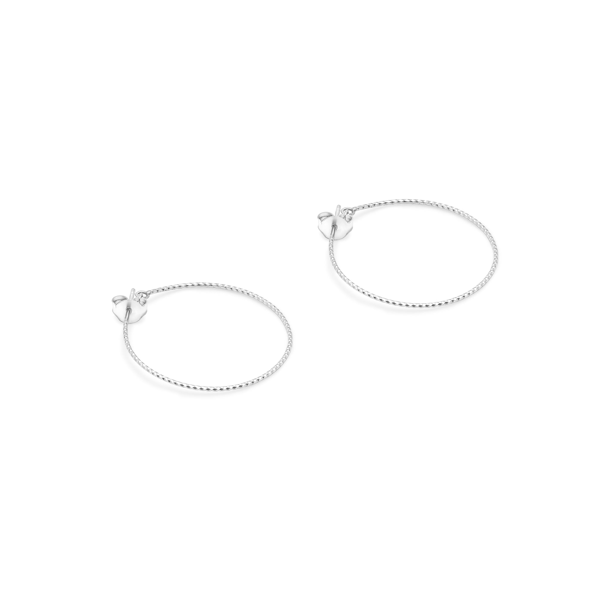 Earring Dangle Clasp 925 Silver for Pearl SC139/SC139G