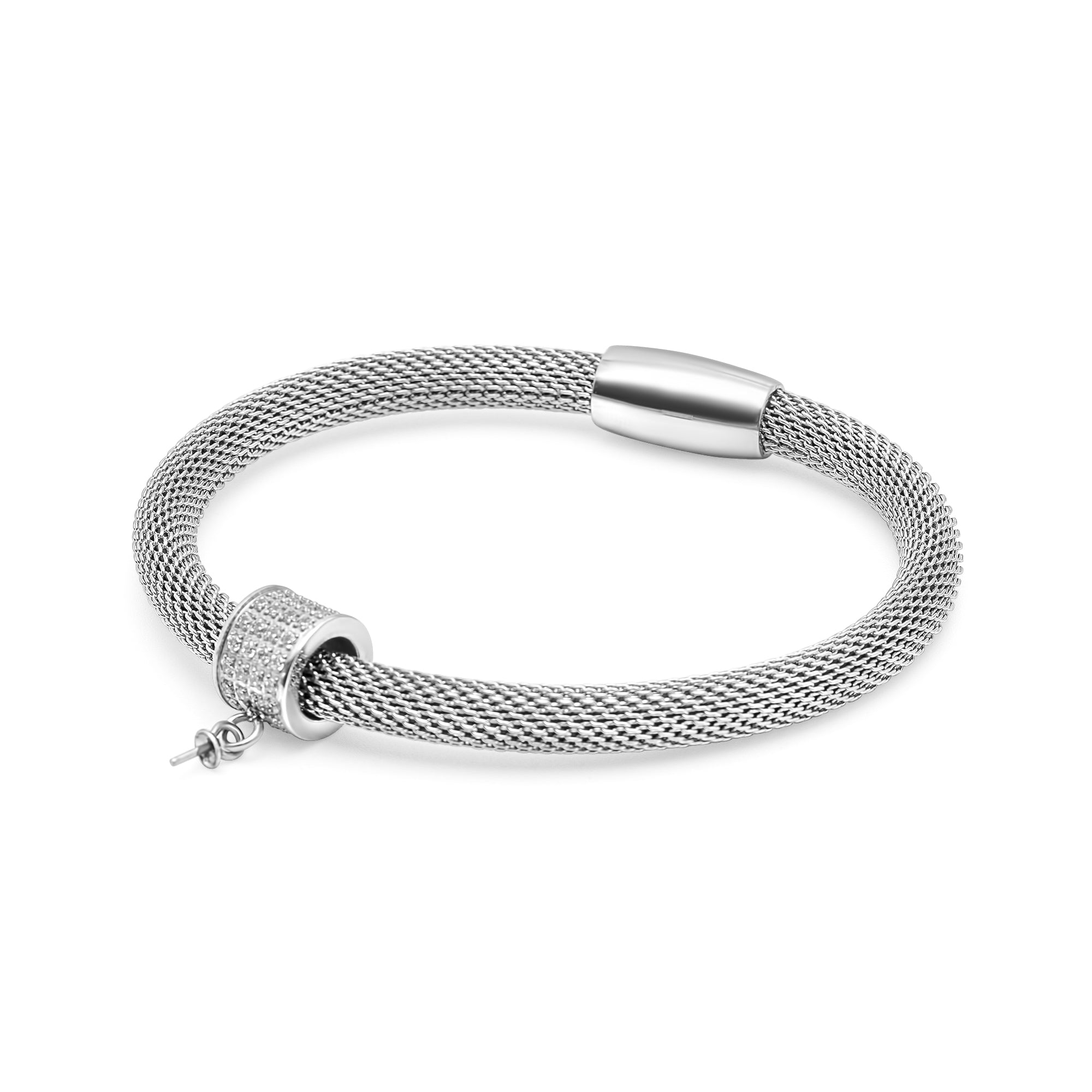 Bracelet Chain 925 Silver for pearl SC187/SC187B