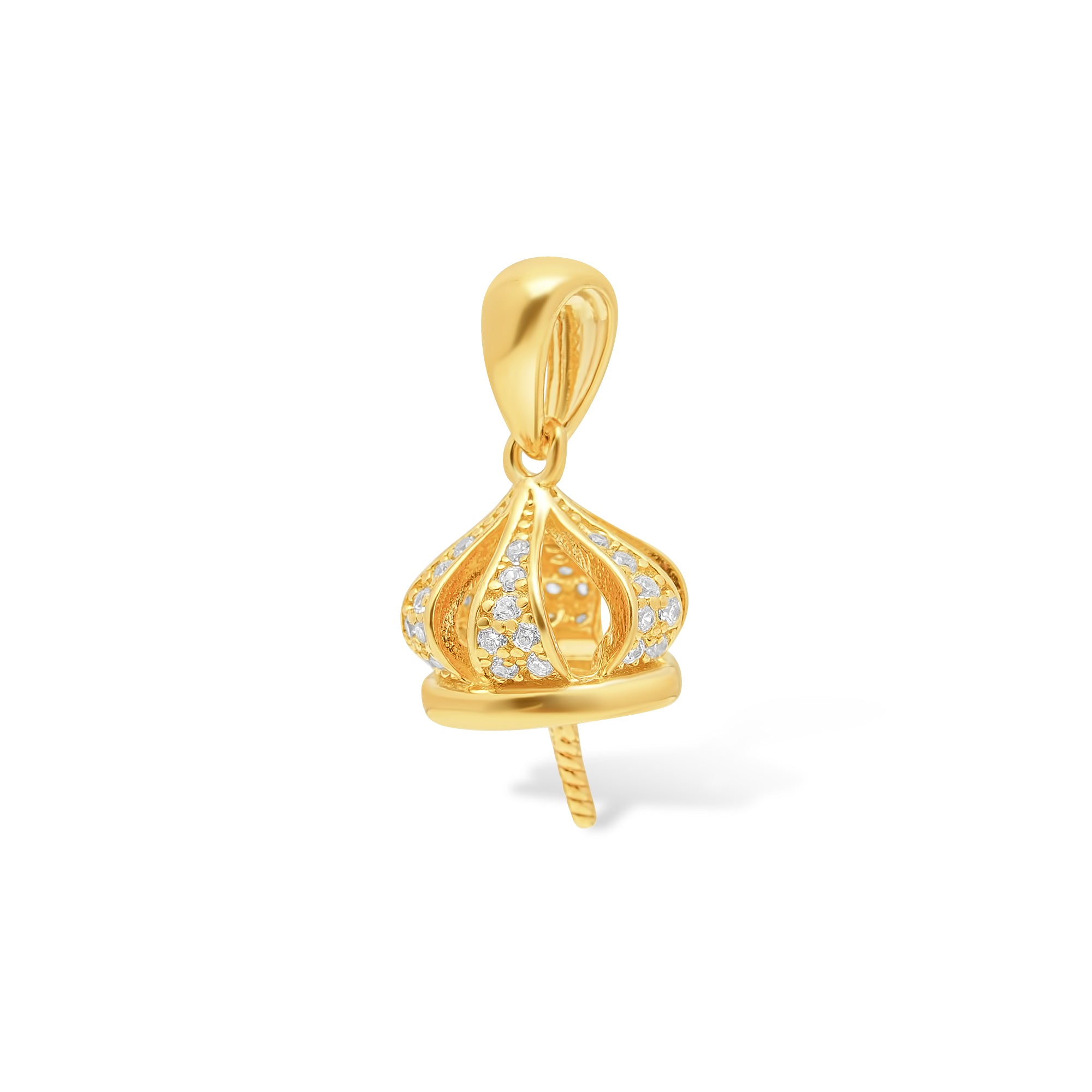 Pendant Clasps 925 Silver for pearl SC192