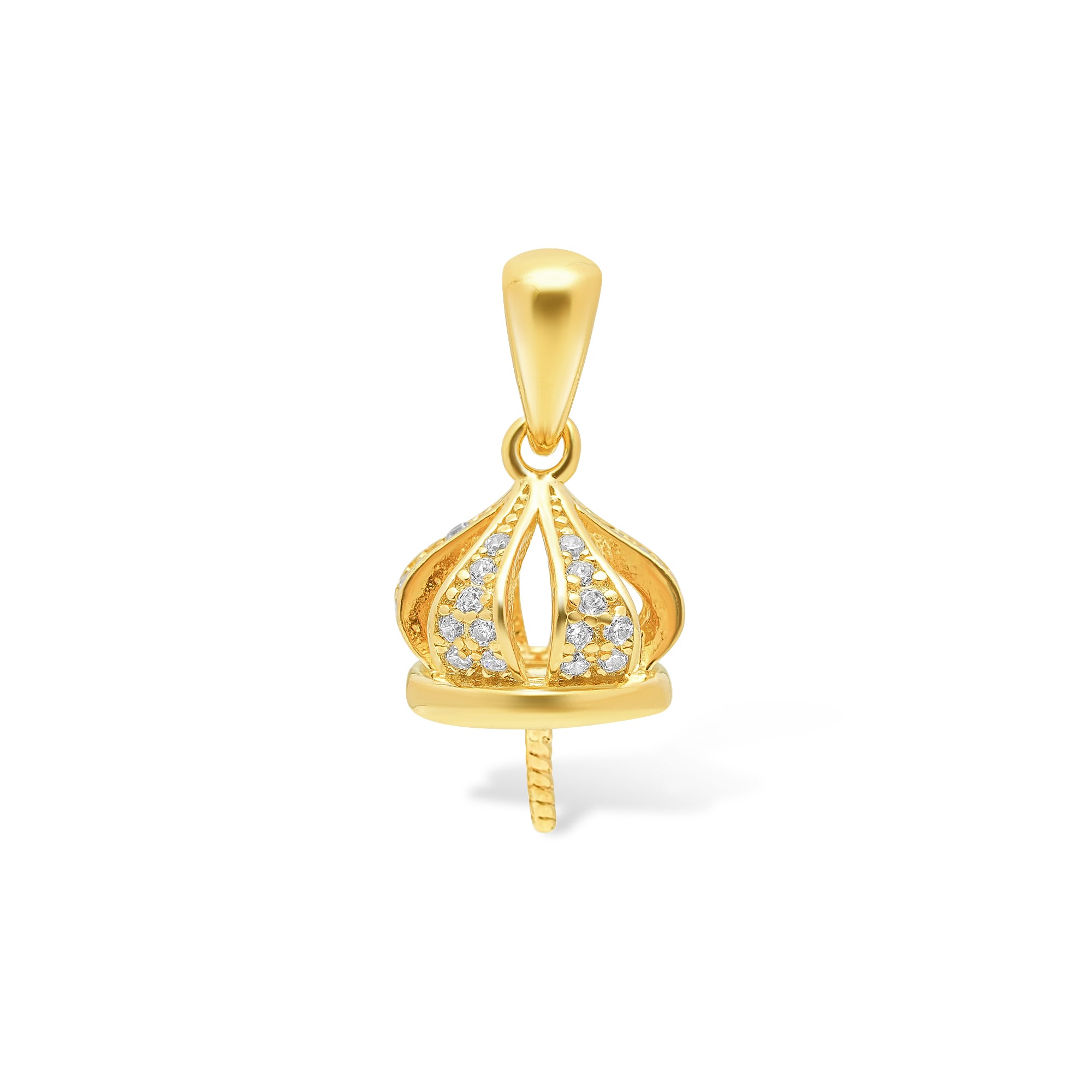 Pendant Clasps 925 Silver for pearl SC192