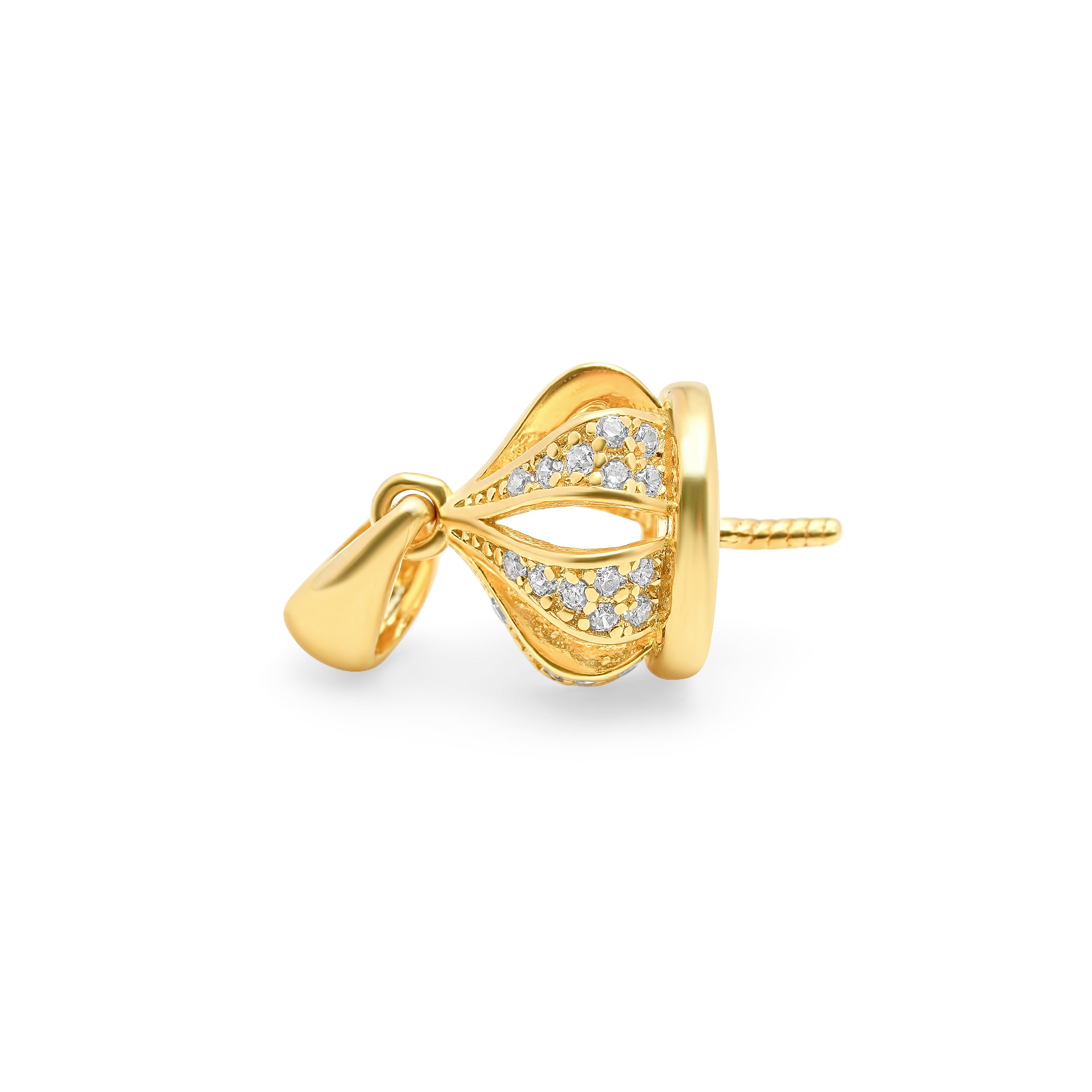 Pendant Clasps 925 Silver for pearl SC192
