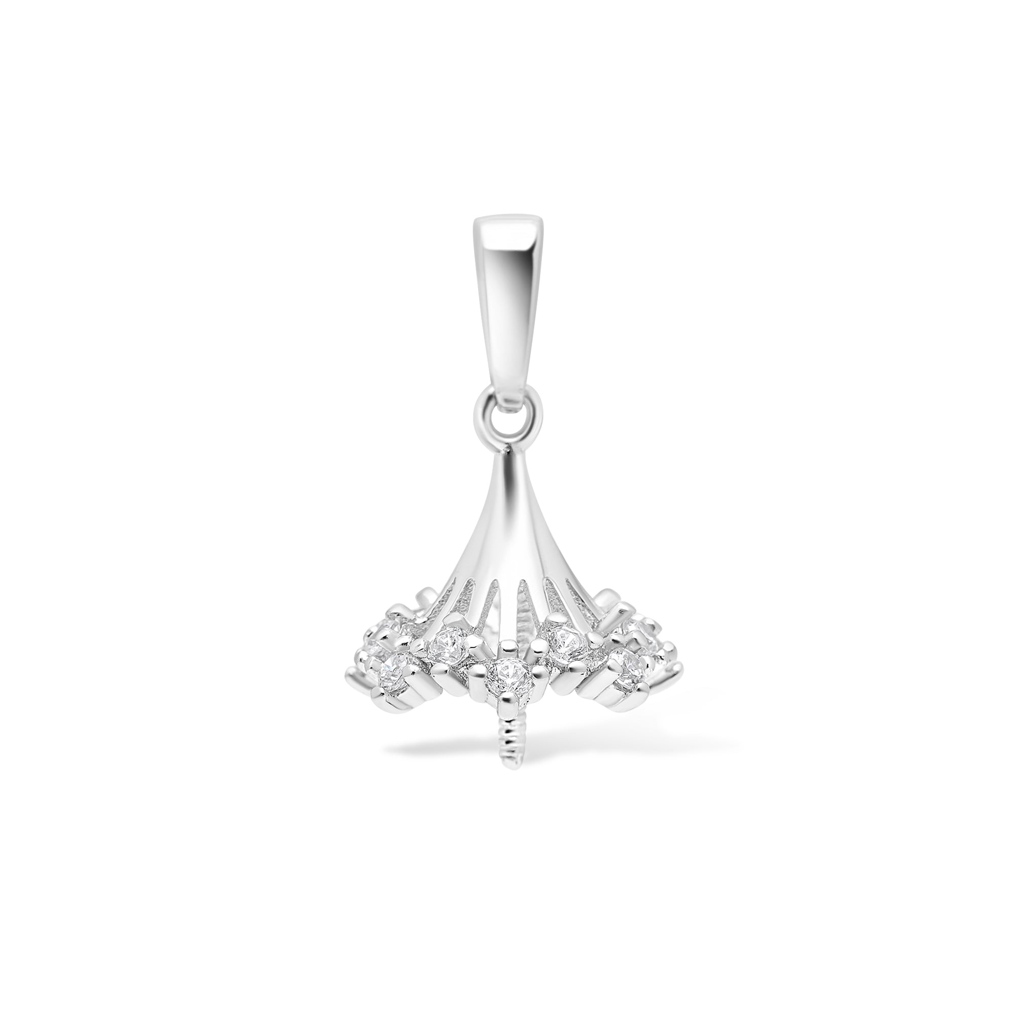 Pendant Clasps 925 Silver for pearl SC194