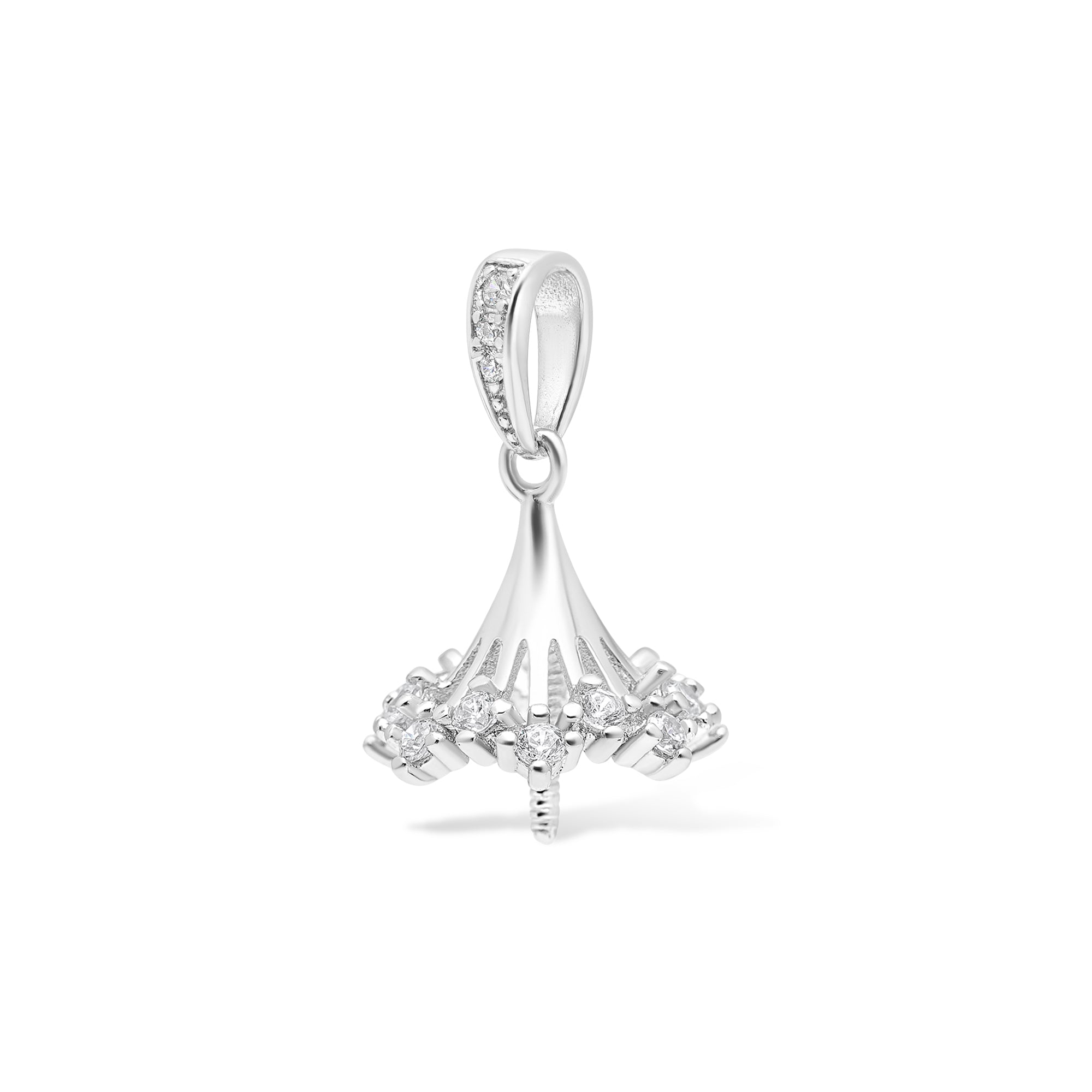 Pendant Clasps 925 Silver for pearl SC194