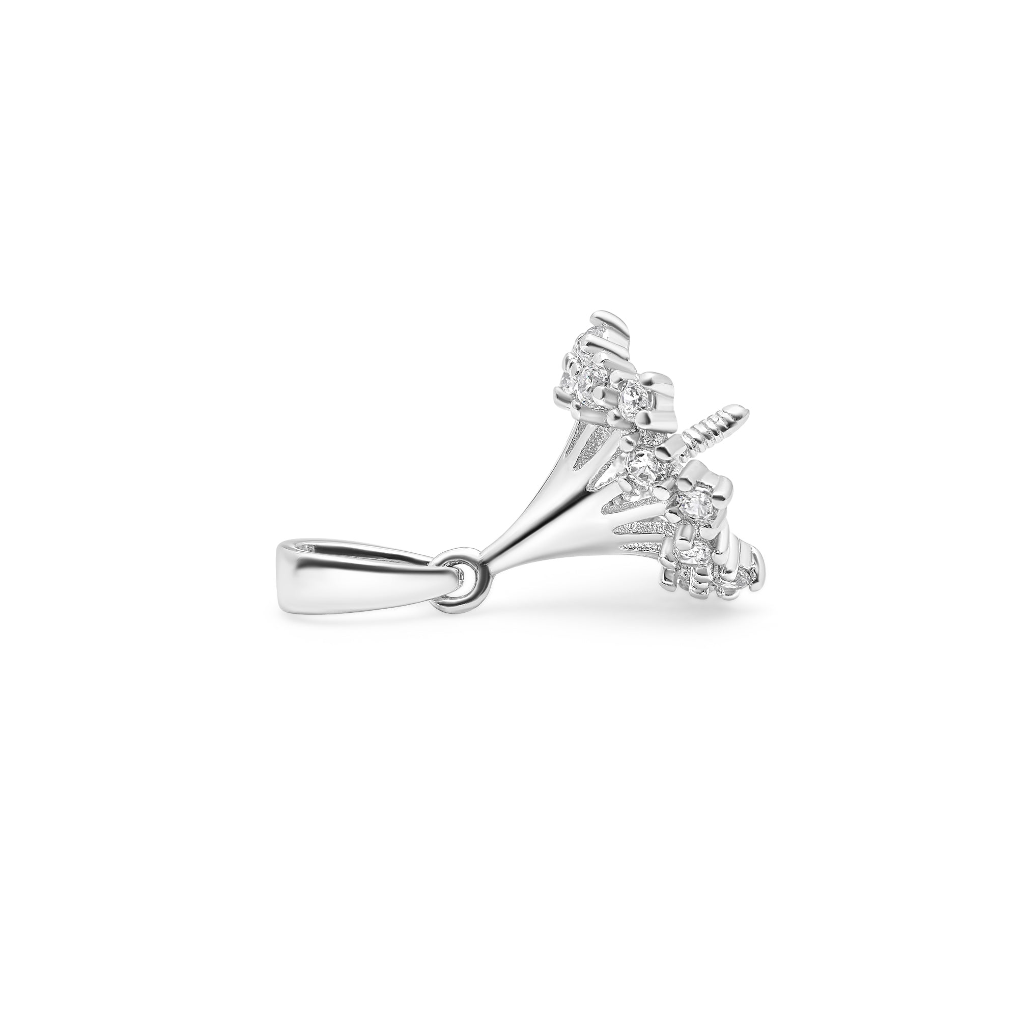 Pendant Clasps 925 Silver for pearl SC194