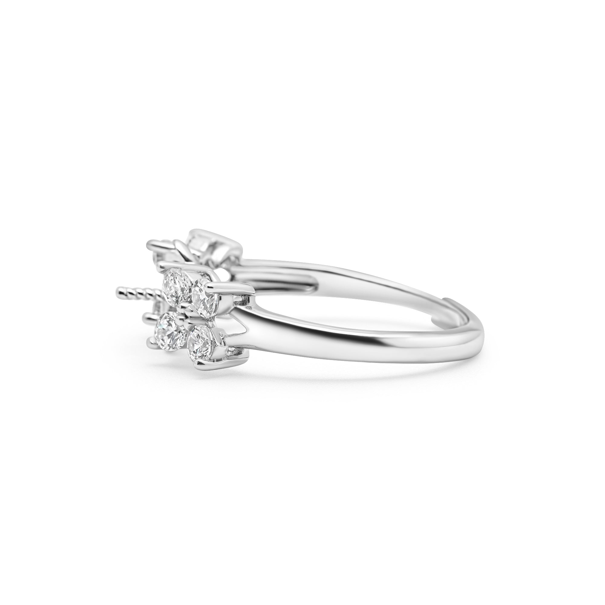 Adjustable Ring 925 Silver for pearl SC202