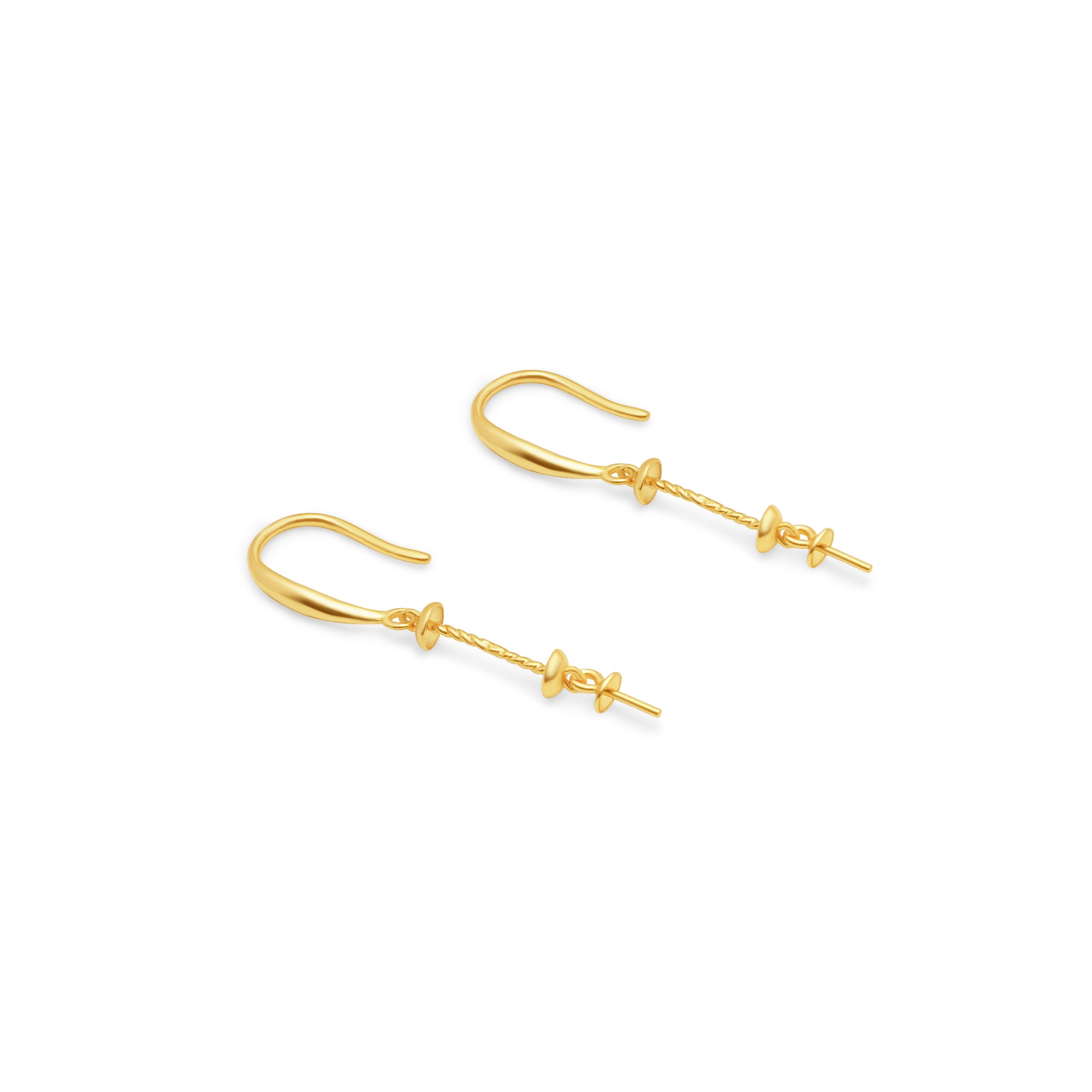 Dangle Earring Bails 925 Silver for Pearl SC142/SC142G