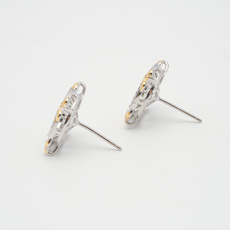 925 Silver RH Earrings Studs SC214