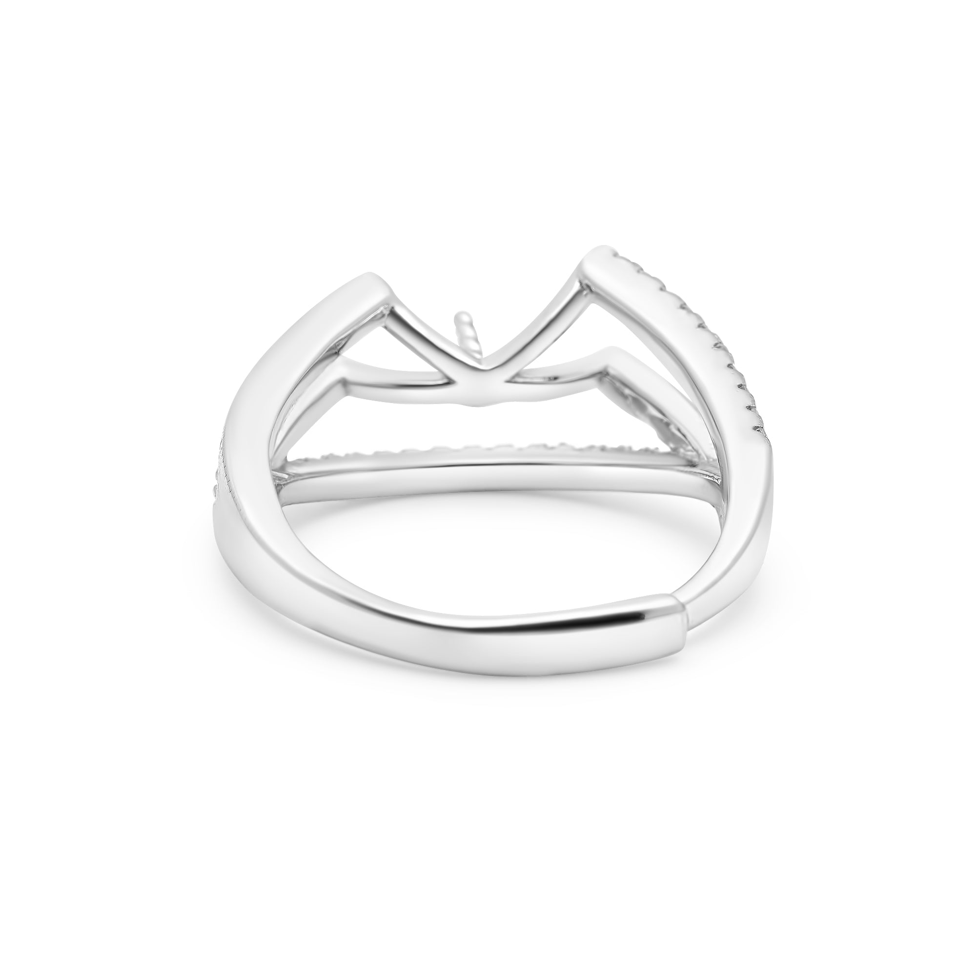 Adjustable Ring 925 Silver for pearl SC221