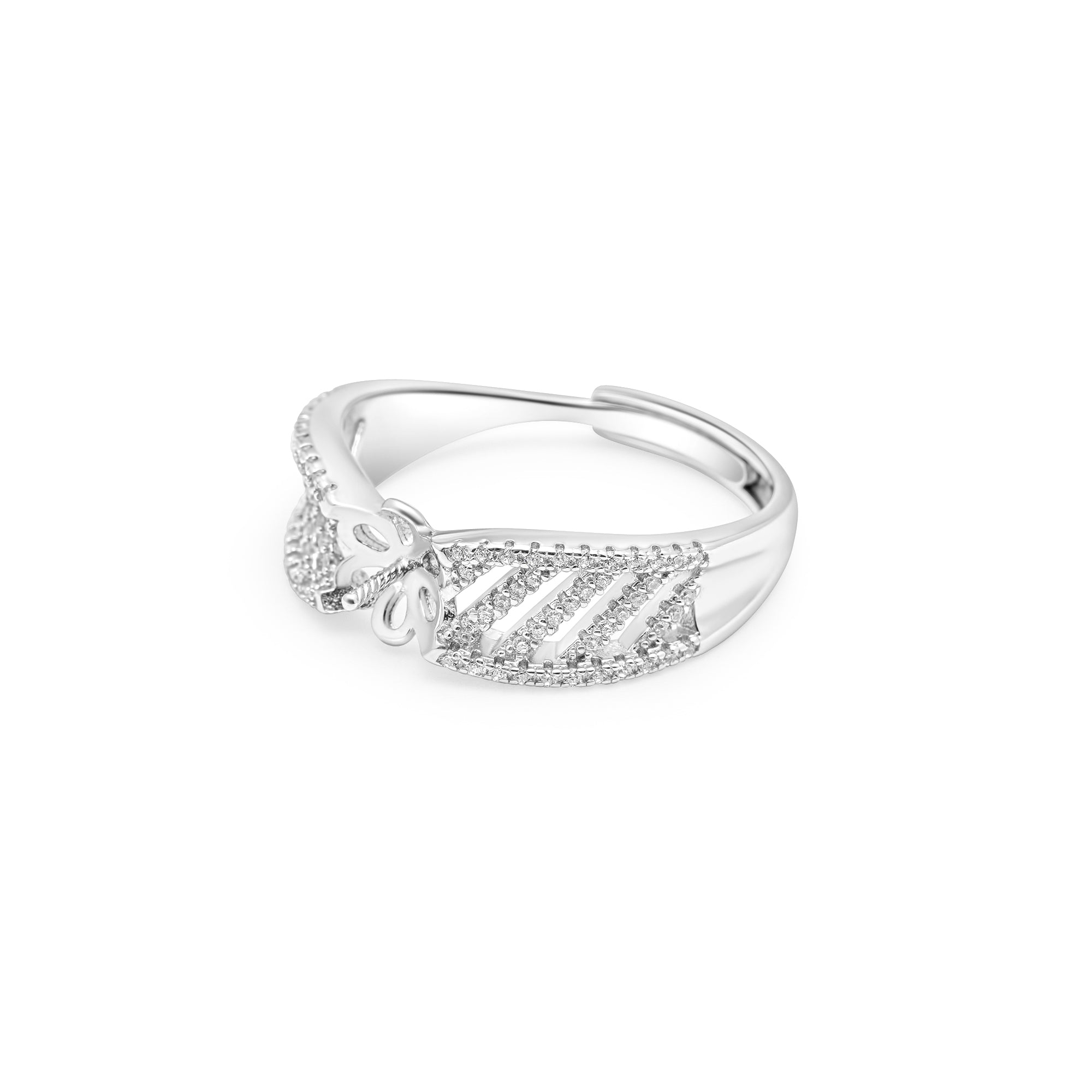 Adjustable Ring 925 Silver for pearl SC222