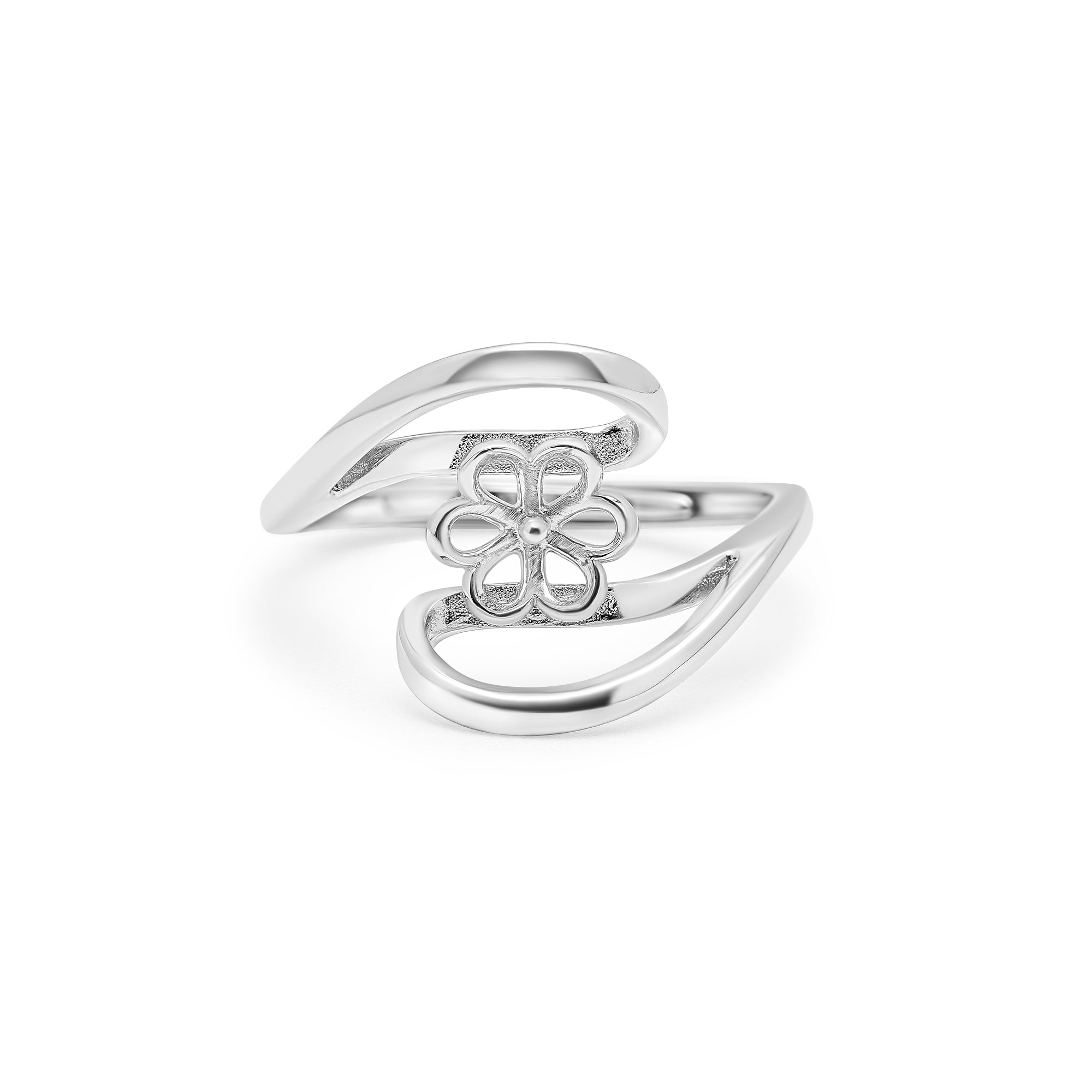 Adjustable Ring 925 Silver for pearl SC226