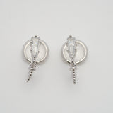 925 Silver RH Earrings Dangling SC234