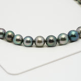 44pcs Multicolor 8-11mm - NR AAA/AA Quality Tahitian Pearl Necklace NL1245