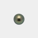 1pcs "High Luster" Green 10.9mm - RSR AAA/AA Quality Tahitian Pearl Single LP1597