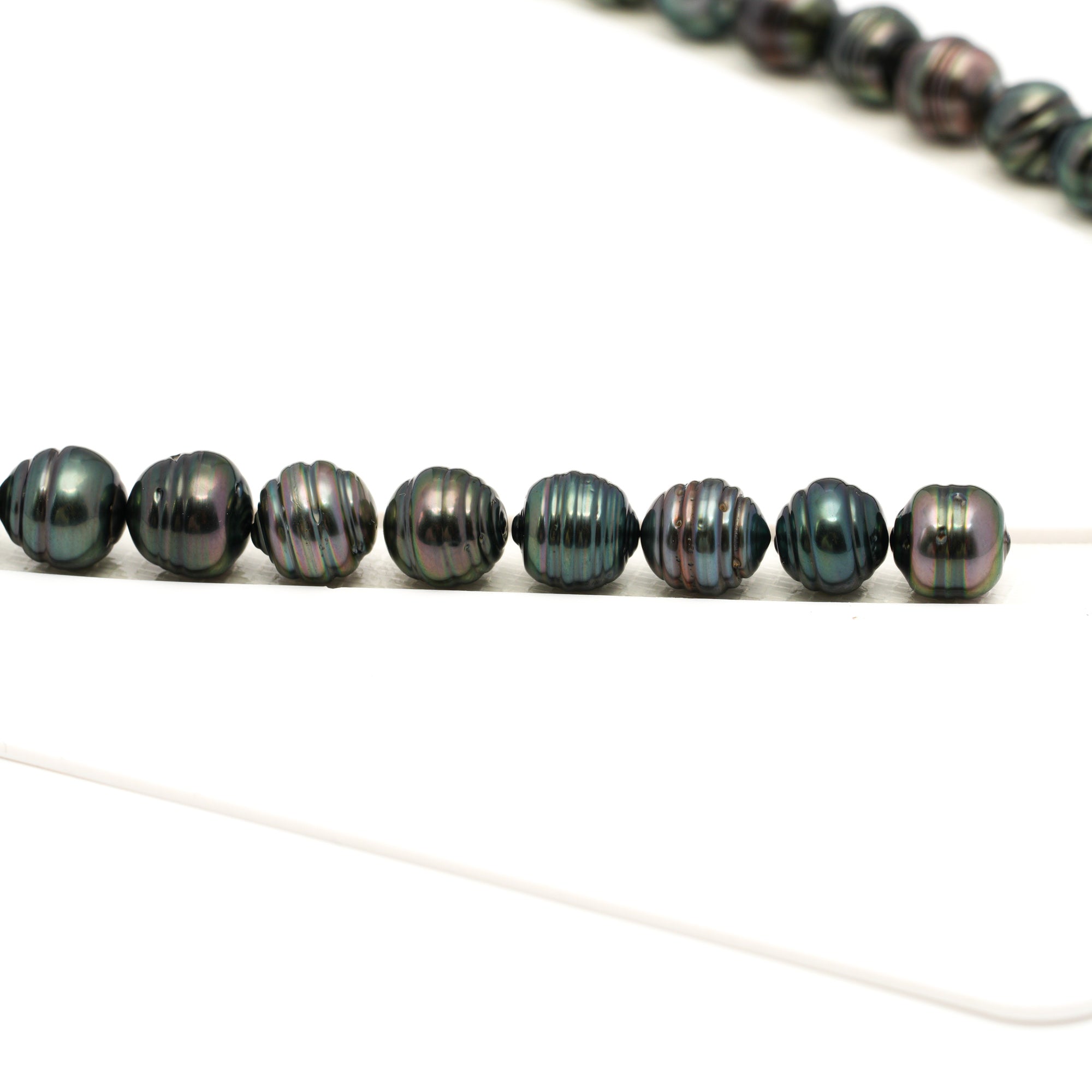41pcs Tahitian Pearl Necklace NL1780 LP1