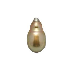 1pcs "High Luster" Golden 10.5mm - SB AAA/TOP Quality Tahitian Pearl Single LP2528 LP3