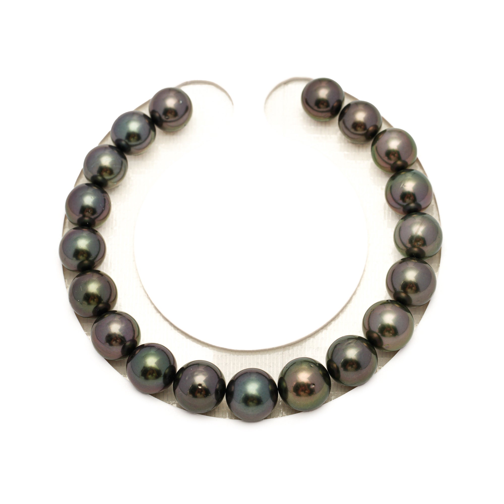 19pcs Cherry Mix 8-9mm - SR/NR AAA/AA Quality Tahitian Pearl Bracelet BR2337 OR13