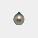 1pcs "High Luster" Green 11.5mm - SB AAA/TOP Quality Tahitian Pearl Single LP1999 MI1